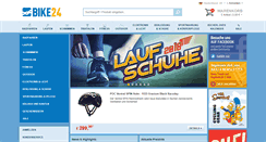 Desktop Screenshot of bike24.de